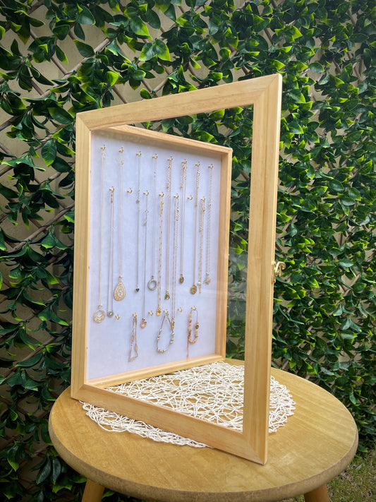 Jewellery Frame - Necklaces (Oak)